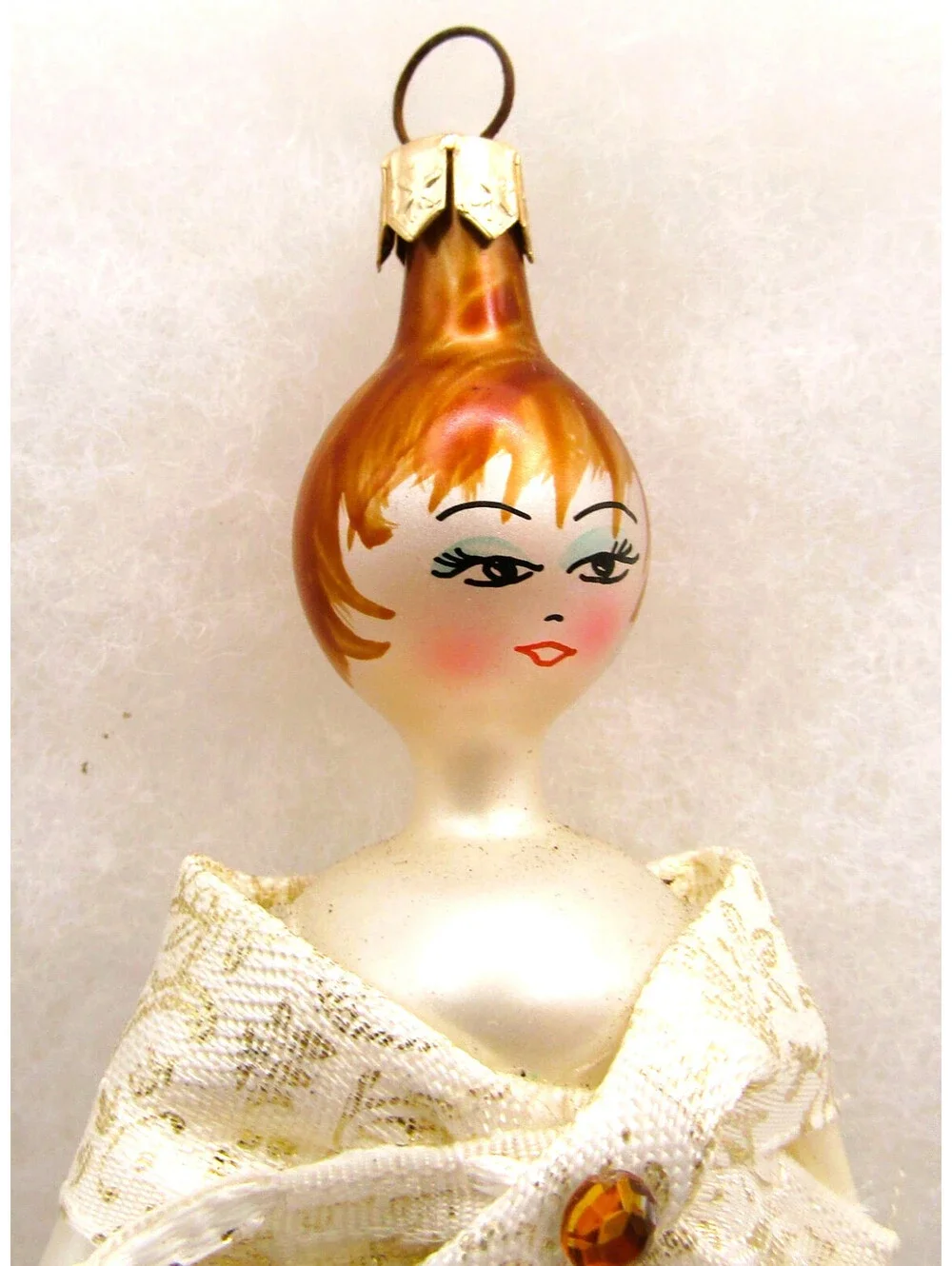 Bergdorf Goodman Tagged Italian Glass Christmas Ornament by Soffieria De Carlini